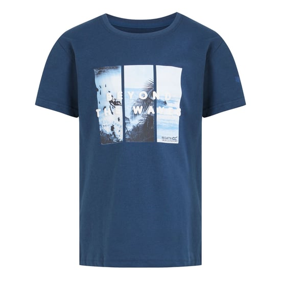 Regatta Childrens/Kids Bosley VII Seaside T-Shirt (Moonlight Denim)
