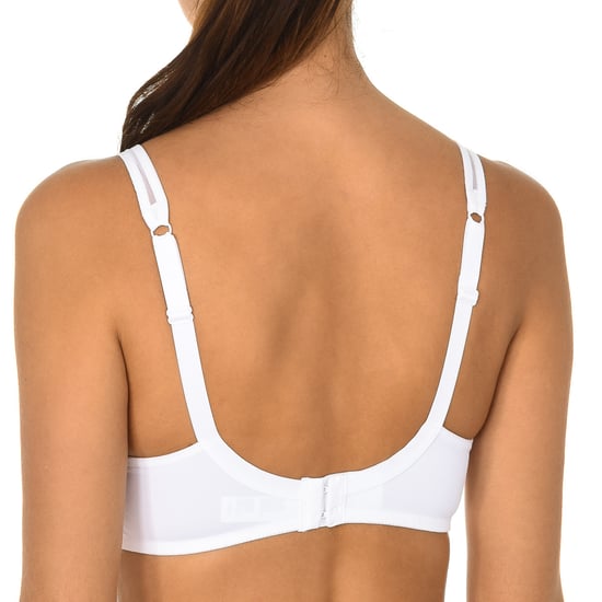 Non-wired bra with elastic sides 04974 woman