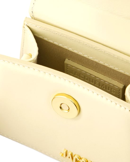 Le Chiquito Bag - Jacquemus - Leather - Ivory - Image 4