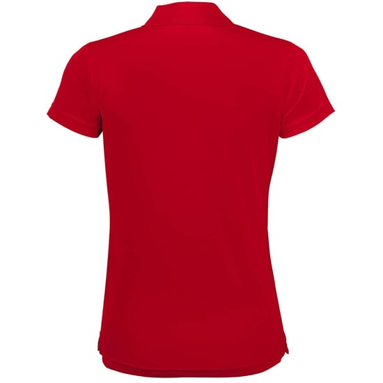 SOLS Dames/dames Performer korte mouw Pique Polo Shirt (Rood) - Image 2