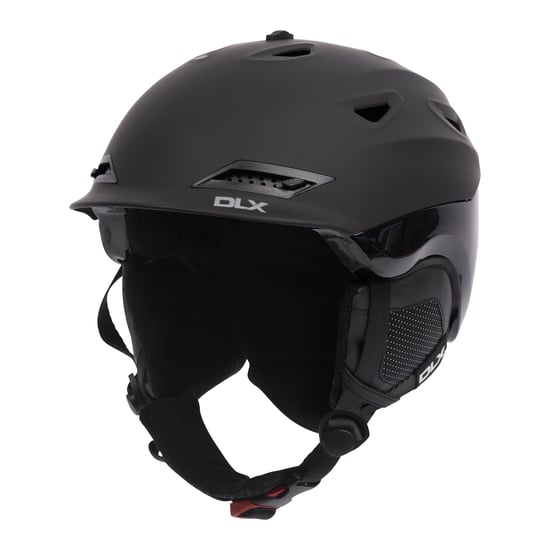 Adults Renko DLX Ski Helmet (Black/Black) - Image 1