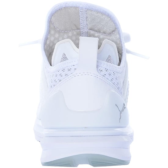 Puma Ignite Limitless Knit White Lace Up Slip On Running Trainers - Mens