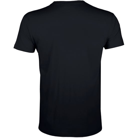 SOLS Heren Regent Slim Fit T-Shirt met korte mouwen (Diep zwart) - Image 2