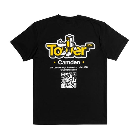 Tower London Camden T-shirt Zwart - Image 2