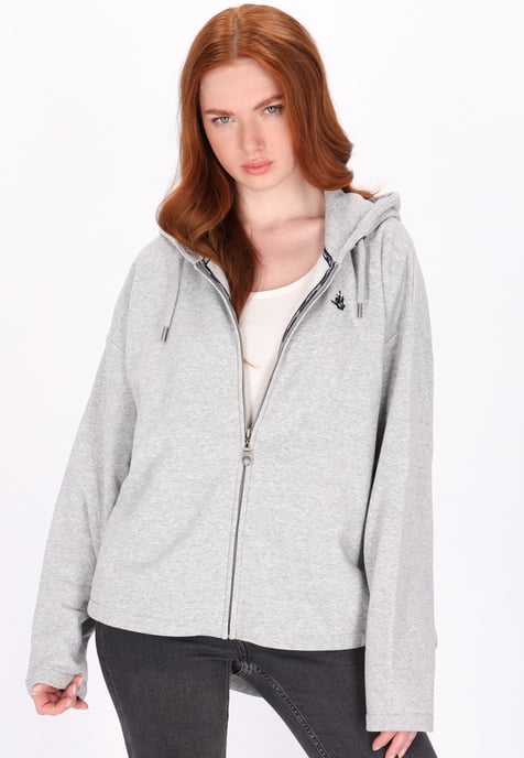 Dreimaster Sweatshirt women Grey melange - Image 3