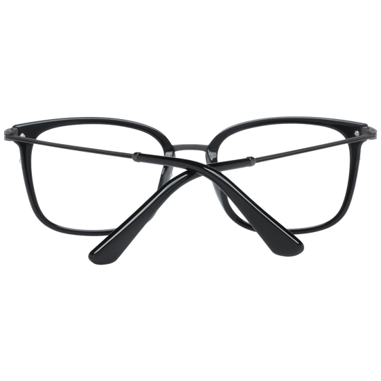 Police Square Shiny Black Mens Glasses - Image 3