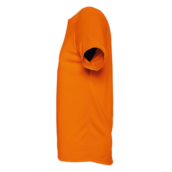 SOLS Heren Sportief T-Shirt met korte mouwen Performance (Neon Oranje) - Image 3
