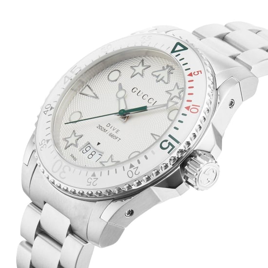 Gucci YA136336 Unisex Dive Stainless Steel Watch