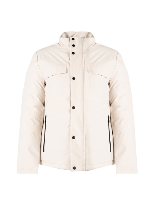 Geox Jacket Spherica Short Men's Off-White - Image 1