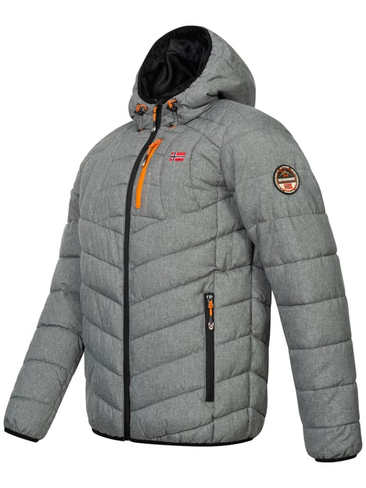 Geo Norway Winterjacke Grau - Image 2