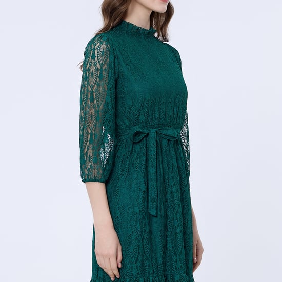 Fit-and-flare lace dress - Image 5