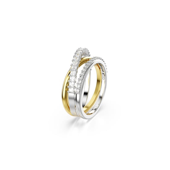 Swarovski 'Hyperbola' Dames Ring van Basismetalen - Zilver/Goud 5689729 - Image 2