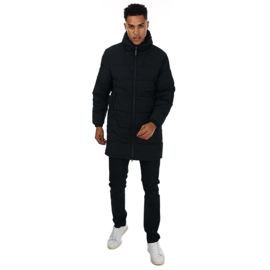 Men's Weekend Offender Saskatoon Long Jacket in Navy - Image 3