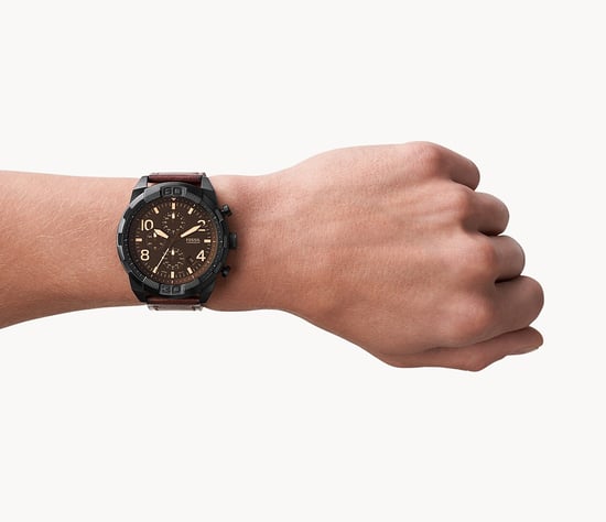 Fossil Bronson herenhorloge Bruin FS5875 - Image 3