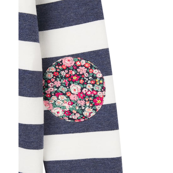 Joules Girls Saunton Funnel Neck Printed Sweatshirt