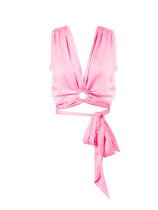 Pinko Top Tremulo Woman's Pink