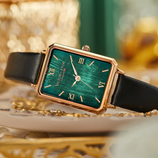 Victoria Hyde Watch Hampton in Black Green - Image 5
