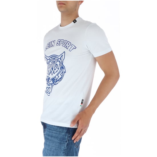 Plein Sport Large Stencil Tiger Logo White T-Shirt - Image 3