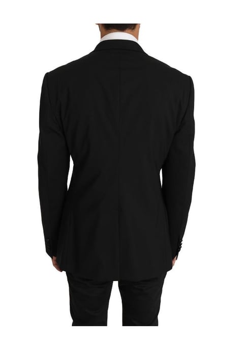 Dolce & Gabbana Men's Black Wool MARTINI Torrero Blazer Jacket - Image 5