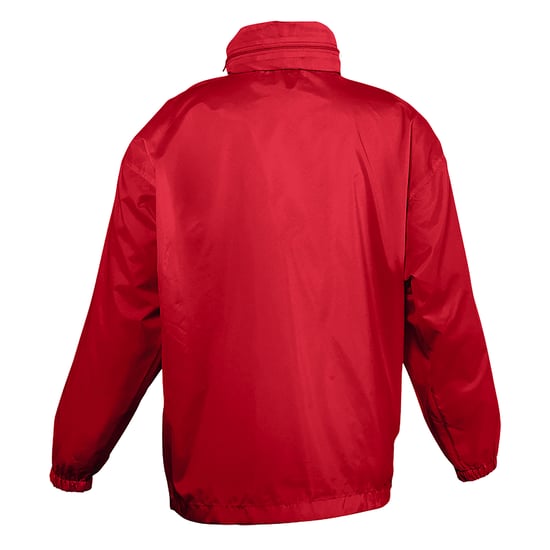 SOLS Kinderen Unisex Surf Windbreaker Jacket (waterbestendig en winddicht) (Rood) - Image 2
