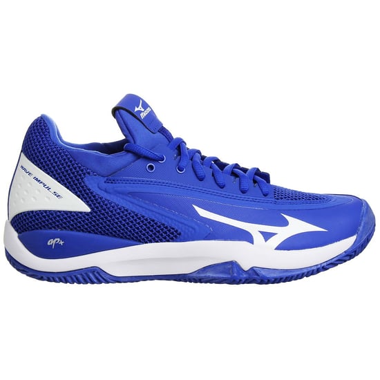 Mizuno Wave Impulse CC Mens Blue Tennis Shoes - Image 1