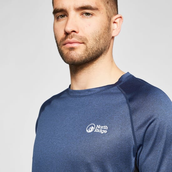 North Ridge Men's Resistance Long Sleeve Moisture Wicking Baselayer Shirt
