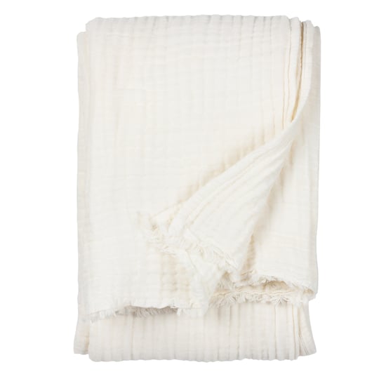 Yard Lark Crinkle Cotton Fringed Throw - Image 2