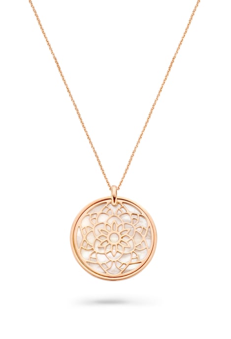 Orphelia 'Madelene' Dames 925 Sterling Zilveren Ketting met Hanger - Roze ZK-7163/RG - Image 2