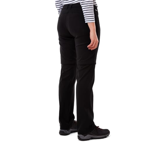Craghoppers Dames/dames Kiwi Pro II Cabrio-broek (Zwart) - Image 2