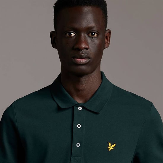 Lyle & Scott Polo SS Vanlig polotröja Grön - Image 4