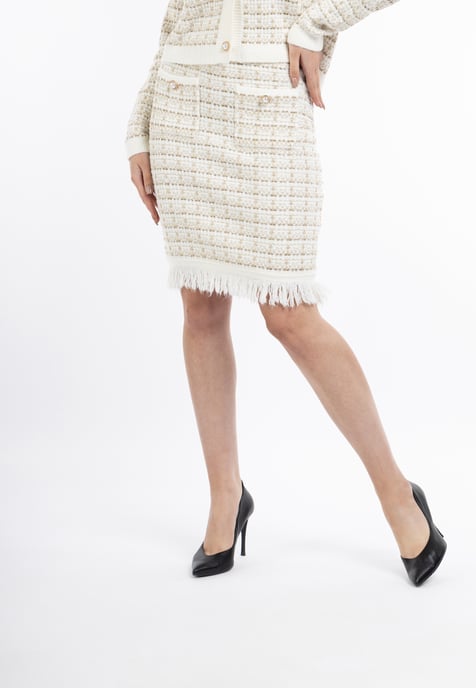 faina knitted skirt koosh
