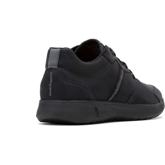 Hush Puppies The Good Leather Men's Black Trainers - Image 2