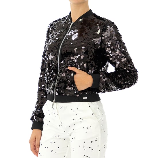 Armani Exchange Women Jacket Full sleeve Black - Image 2