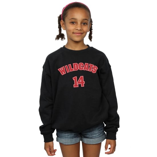 Disney Girls High School Musical The Musical Wildcats 14 Sweatshirt (Black) - Image 2
