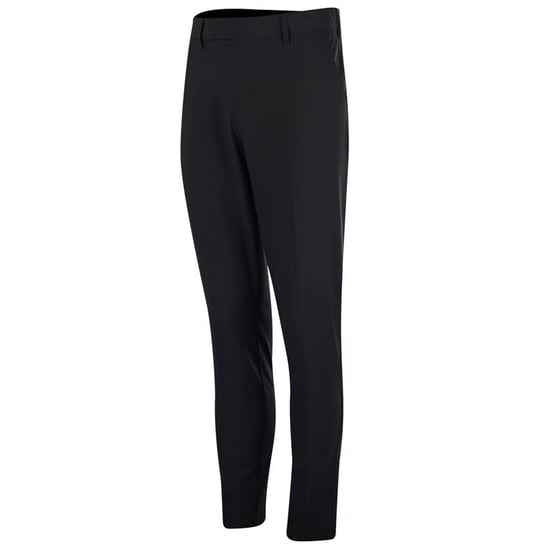 Island Green Mens Tour Stretch Tapered Leg Golf Trousers (Black) - Image 1