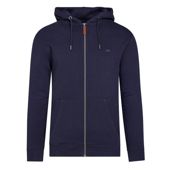 Raging Bull Mens Classic Zip Front Hoodie (Navy) - Image 1