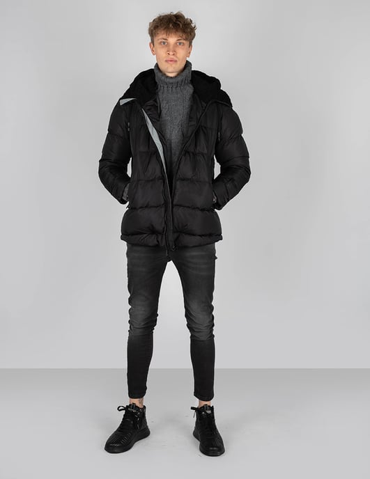 Xagon Man Jacket Samir Men's Black - Image 2