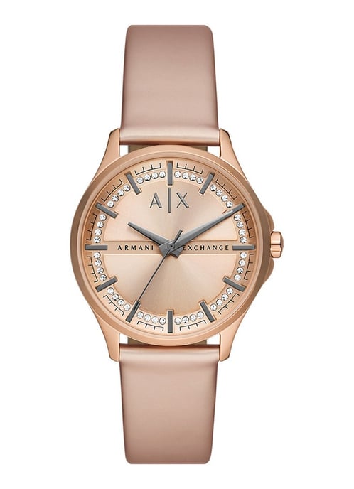 Armani Exchange Lady Hampton Women's Rose Gold Watch AX5272 - Image 1