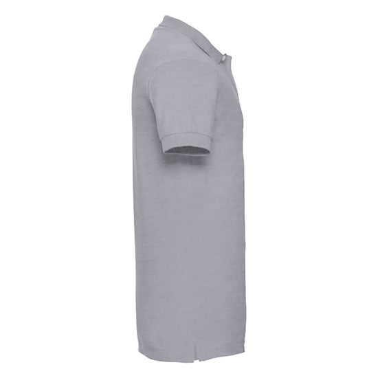 Russell Heren Rekken Korte Mouw Poloshirt (Licht Oxford) - Image 3