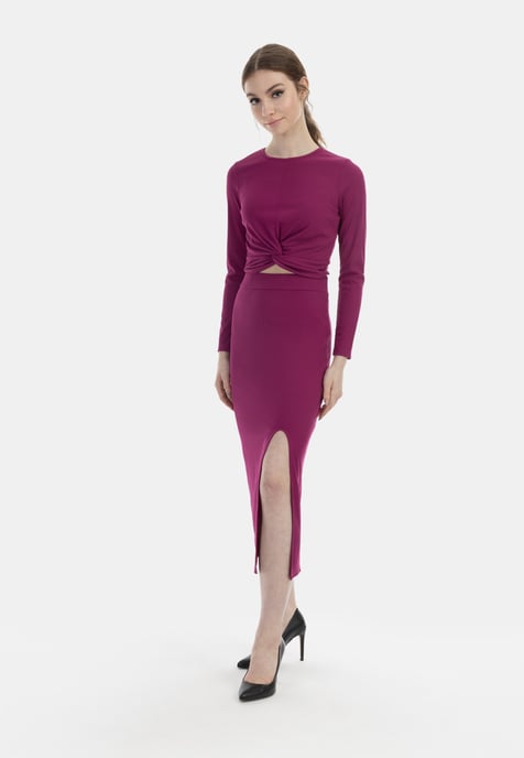 myMo at night Jersey Midi rok - Image 1