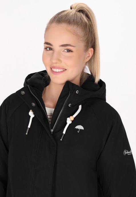 Schmuddelwedda Winter parka Dames zwart - Image 5
