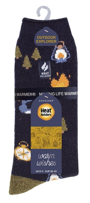Fun Hobby-strumpor för herrar | Värmehållare Lite | Nyhet Fluffiga fleecefodrade termosockor för vinter - utomhus - Image 2