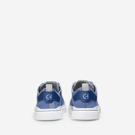Cole Haan GrandPro Rally Canvas 100% Cotton Men's Insignia Blue/Optic White Trainers - Image 2