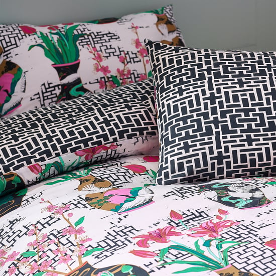 Ishiko Floral Reversible Duvet Cover Set