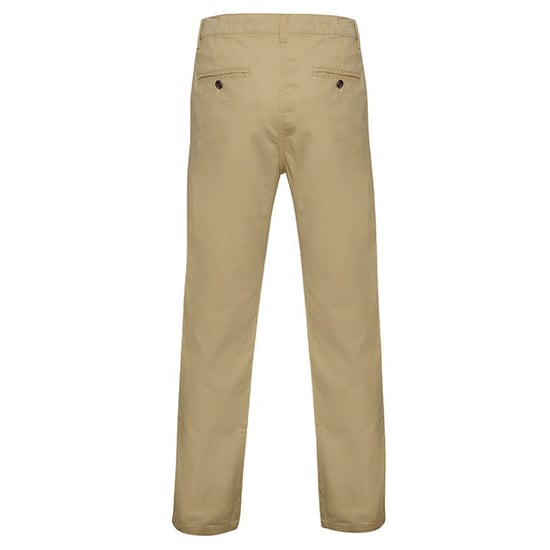 Asquith & Fox Mens Classic Casual Chinos/Trousers (Natural) - Image 2