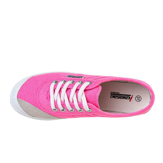 Kawasaki Original Neon Canvas Shoe Knockout Pink