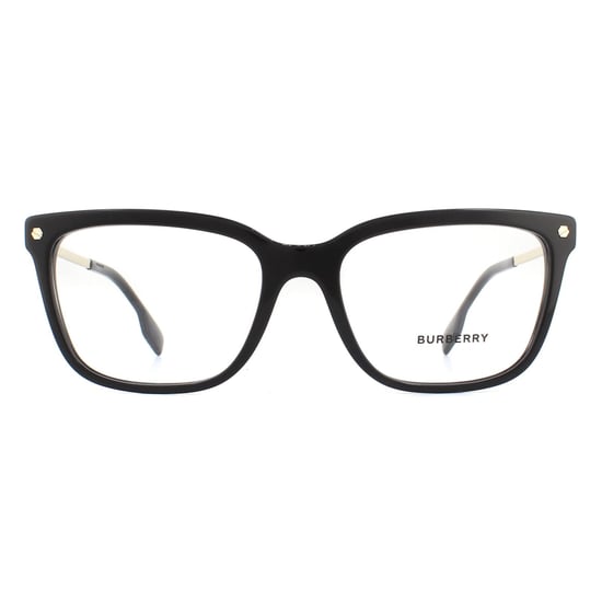 Burberry Square Womens Black on Vintage Check Glasses Frames - Image 1
