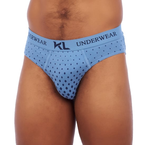 Pack-2 KLS2 men's breathable fabric basic briefs