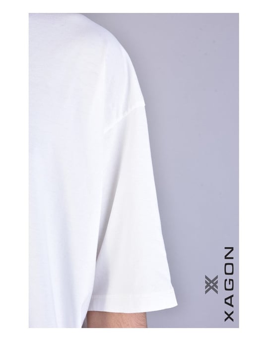 Xagon T-shirt Over Men's Off-White