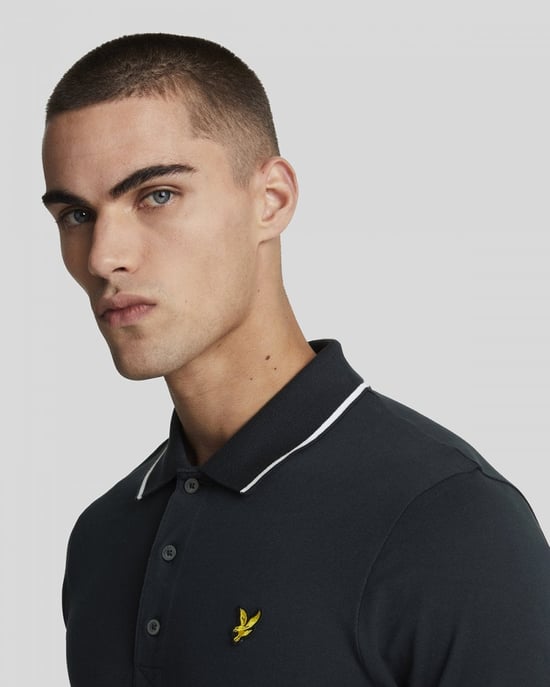 Lyle & Scott Tipped Mens Polo Shirt SP1524VOG